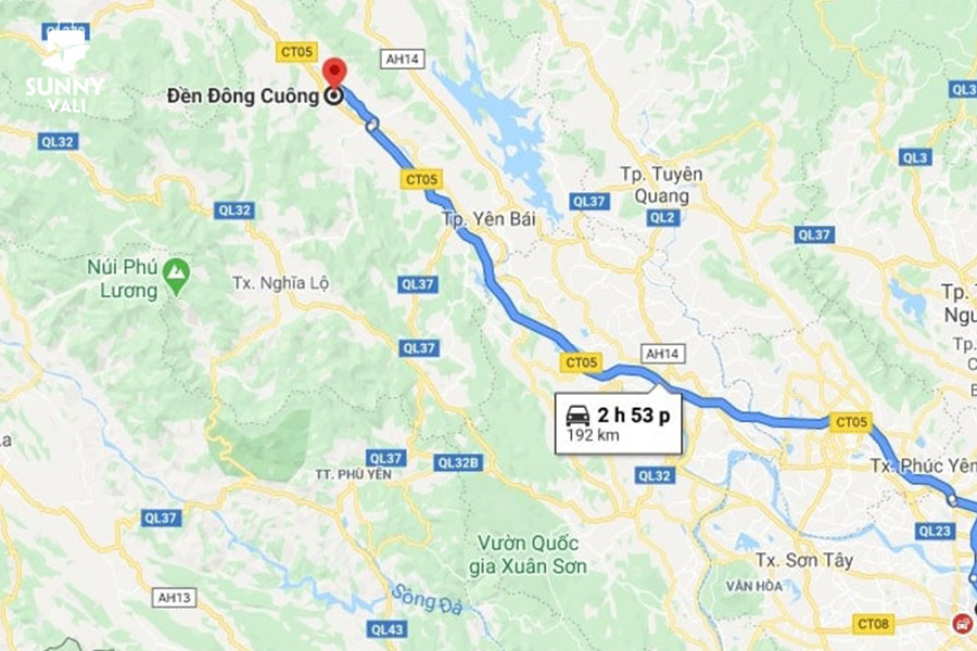 Đền mẫu Đông Cuông 2